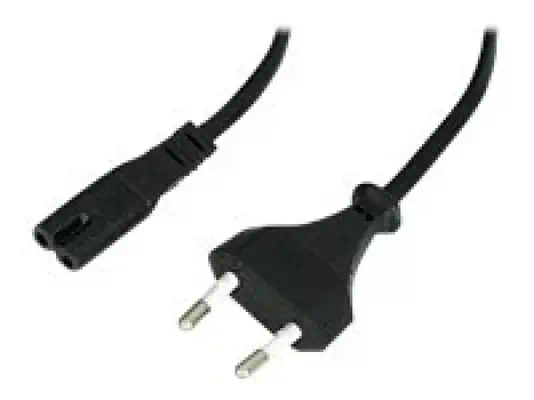 LINDY Mains Cable with Euro Connector 5m - Lindy - Câble divers - visuel 1