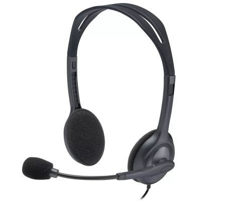 Vente LOGITECH Stereo H111 Headset on-ear wired Logitech au meilleur prix - visuel 2