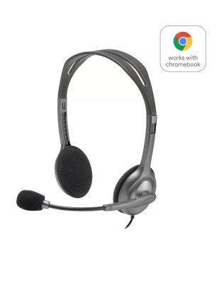 Vente Casque Micro LOGITECH Stereo H111 Headset on-ear wired sur hello RSE