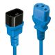 Achat LINDY 0.5m IEC Extension Lead Blue sur hello RSE - visuel 1