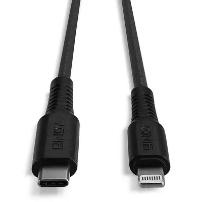 LINDY 0.5m reinforced USB Type C to Lightning charging - Lindy - Câble USB - visuel 5