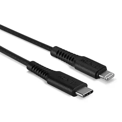 LINDY 0.5m reinforced USB Type C to Lightning charging - Lindy - Câble USB - visuel 4