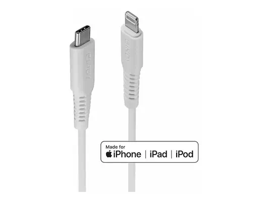 LINDY 0.5m USB Type C to Lightning Cable USB Type C Male - Lindy - Câble USB - visuel 2