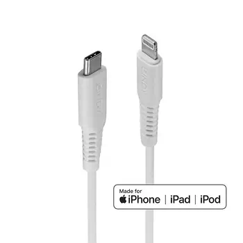 Vente LINDY 2m USB Type C to Lightning Cable USB Type C Male au meilleur prix