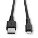 Vente LINDY 1m USB to Lightning Cable black Charge Lindy au meilleur prix - visuel 8