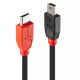 Achat LINDY USB 2.0 Cable Type Micro-B/Mini-B OTG 0.5m sur hello RSE - visuel 1