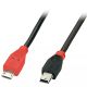 Achat LINDY USB 2.0 Cable Type Micro-B/Mini-B OTG 0.5m sur hello RSE - visuel 3