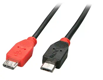 Achat LINDY USB 2.0 Cable Type Micro-B/Micro-B OTG 0.5m Micro au meilleur prix