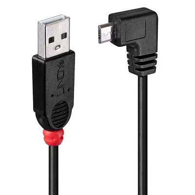 Achat LINDY USB 2.0 Type A/Micro-B 90 0.5m Mini-B sur hello RSE - visuel 3