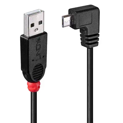 Achat LINDY USB 2.0 Type A/Micro-B 90 2m Mini-B sur hello RSE - visuel 3