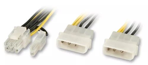 Revendeur officiel LINDY Power Cable Sli/PCIe 6 2/5.25 for PCIe graphics cards