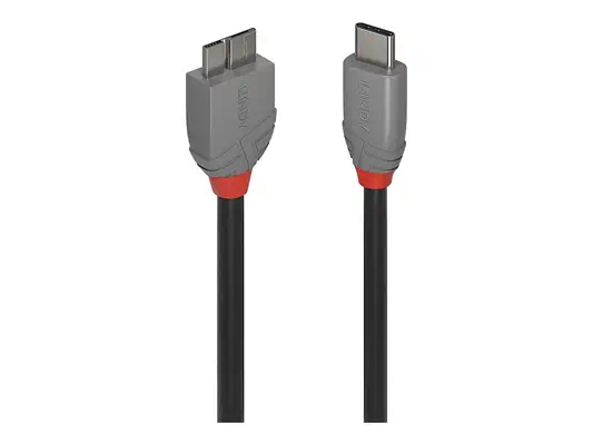 LINDY 2m USB 3.2 Type C to Micro-B Cable Anthra Line - Lindy - Câble USB - visuel 4