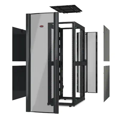 APC NetShelter SX 42U Rack autonome Noir - Rack et Armoire - visuel 1