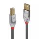 Achat LINDY 0.5m USB 2.0 Type A/B Cable Cromo sur hello RSE - visuel 1