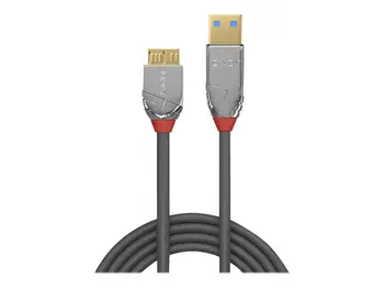 LINDY 1m USB 3.0 Type A/Micro-B Cable Cromo Line 5Gbit/s offre