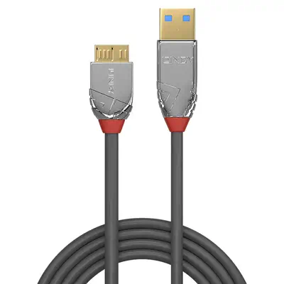 Vente LINDY 3m USB 3.0 Type A/Micro-B Cable Cromo Lindy au meilleur prix - visuel 4