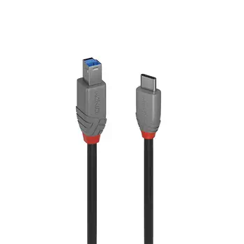 Achat responsable LINDY 0.5m USB 3.2 Type C to B Cable Anthra Line