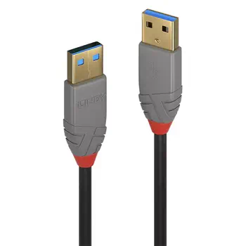 Achat LINDY Câble USB 3.0 Type A Anthra Line 3m et autres produits de la marque Lindy