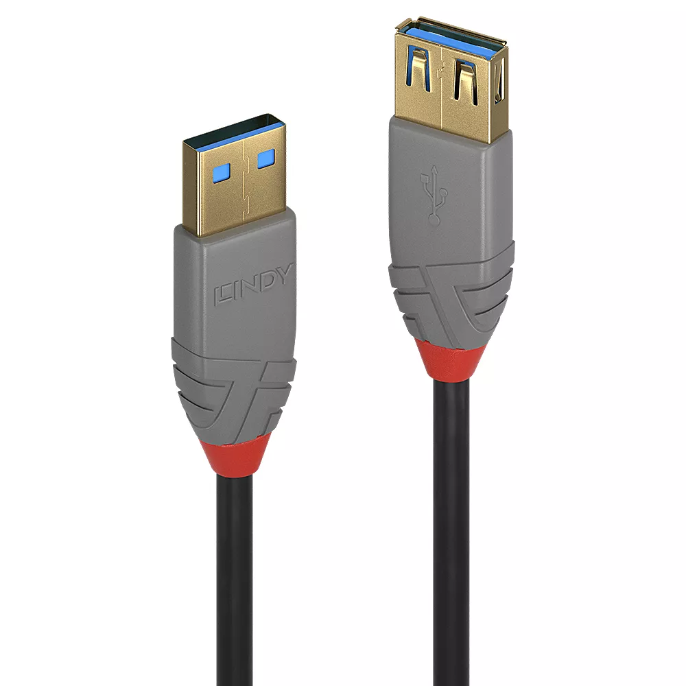 Revendeur officiel LINDY 2m USB 3.0 Type A extension cable A male / female