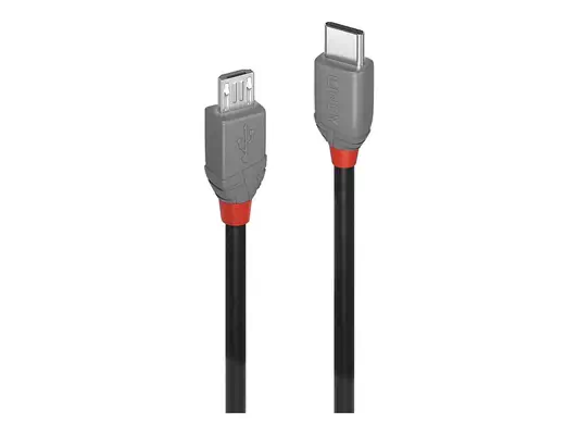 LINDY Câble USB 2.0 Type C vers Micro-B Anthra Line 0.5m - Lindy - visuel 5
