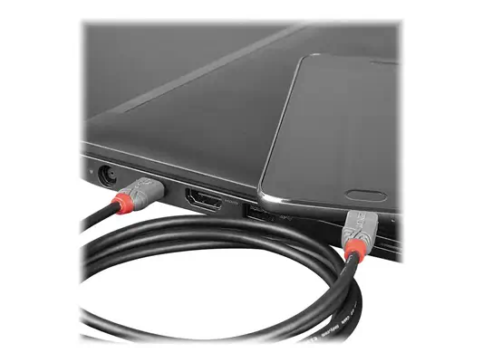 LINDY Câble USB 2.0 Type C vers Micro-B Anthra Line 0.5m - Lindy - visuel 3