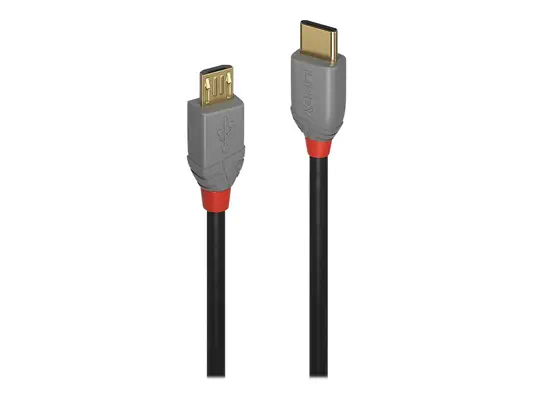 LINDY Câble USB 2.0 Type C vers Micro-B Anthra Line 2m - Lindy - visuel 1