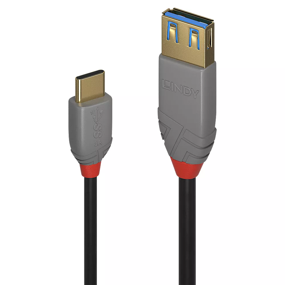 Achat LINDY Câble Adaptateur USB 3.1 Type C vers A Anthra Line 0 au meilleur prix