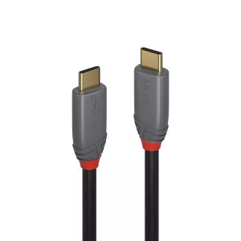 Revendeur officiel LINDY Câble USB 3.1 type C C 5A Anthra Line 1m