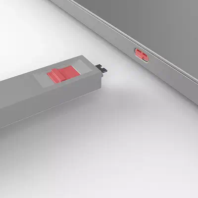 LINDY USB Type C Port Blocker Key - Pack of 4 Blockers Red - Lindy - Câble USB - visuel 4