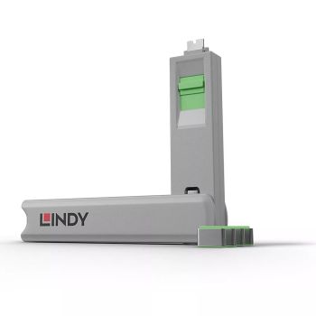 Achat LINDY Verrou de port USB type C vert 4pcs au meilleur prix