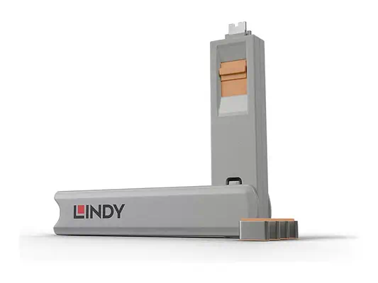 LINDY USB Type C Port Blocker orange - Lindy - Câble divers - visuel 5