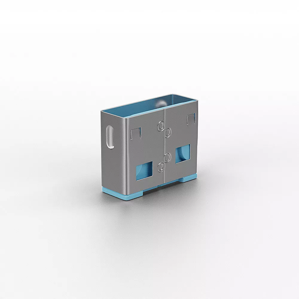 Achat LINDY Bloqueurs de ports USB 10 pièces Bleu sur hello RSE - visuel 3