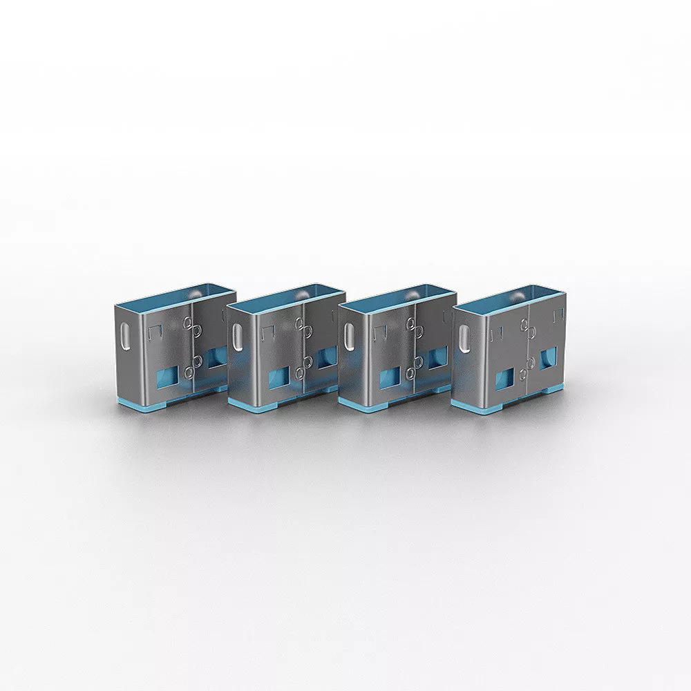 Vente LINDY Bloqueurs de ports USB 10 pièces Bleu Lindy au meilleur prix - visuel 2