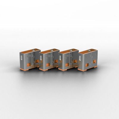 Achat LINDY Bloqueurs de ports USB 10 pièces Orange sur hello RSE - visuel 5