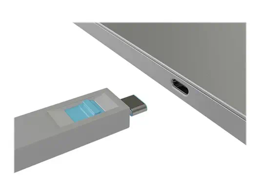 LINDY USB Type C Port Blocker Key - Pack of 4 Blockers Blue - Lindy - Câble divers - visuel 5