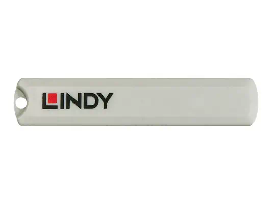 LINDY USB Type C Port Blocker Key - Pack of 4 Blockers Blue - Lindy - Câble divers - visuel 1