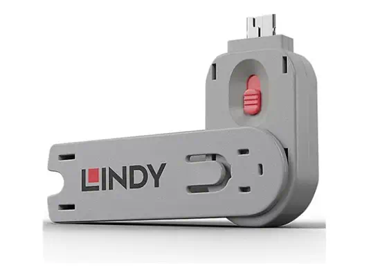 LINDY Clé pour bloqueur de port USB type A rose - Lindy - Câble divers - visuel 3