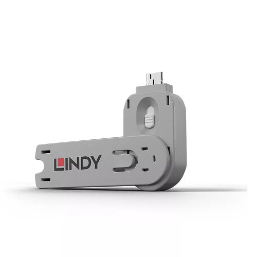Revendeur officiel Câble divers LINDY Clé pour bloqueur de port USB type A blanc