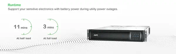 APC Smart-UPS SMT3000RMI2UC - 8x C13, 1x C19, APC - visuel 1 - hello RSE - Single switched outlet group