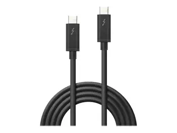 Livraison rapide LINDY Thunderbolt 3 Cable 1m USB type C Male/Male