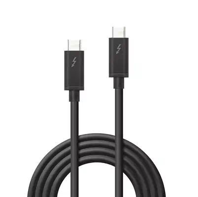 LINDY Thunderbolt 3 Cable 2m USB type C Male/Male - Lindy - Câble USB - visuel 2