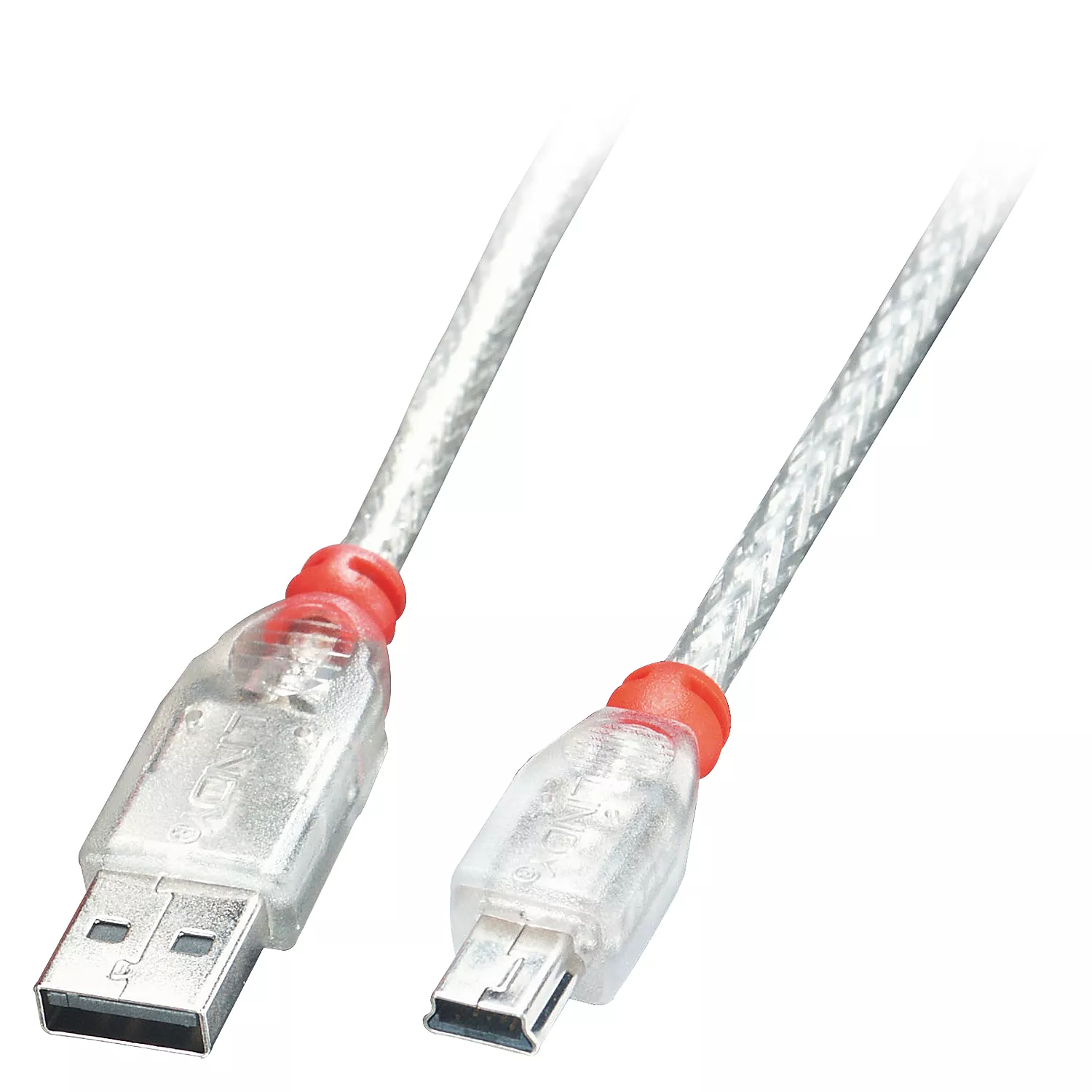 Vente Câble USB LINDY USB 2.0 Cable A/Mini-B 0.2m USB High Speed