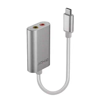 Revendeur officiel Câble USB LINDY Convertisseur USB type C vers Audio