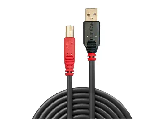 LINDY 15m USB2.0 Active Extension Cable A/B USB 2.0 High - Lindy - Câble USB - visuel 2