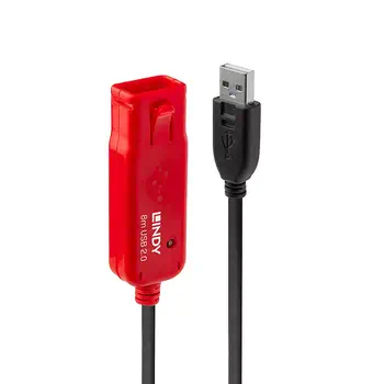 Vente Câble USB LINDY Rallonge active USB 2.0 Pro 8m