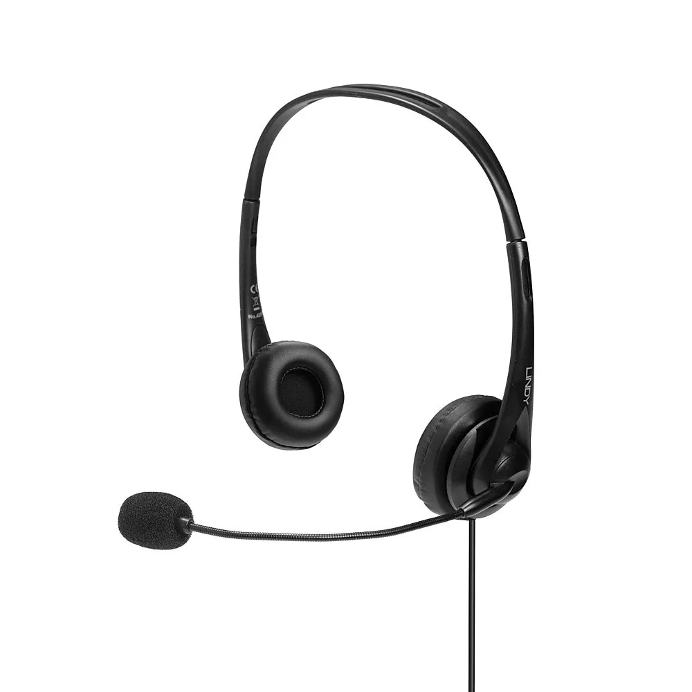 Achat LINDY USB Stereo Headset with Microphone au meilleur prix