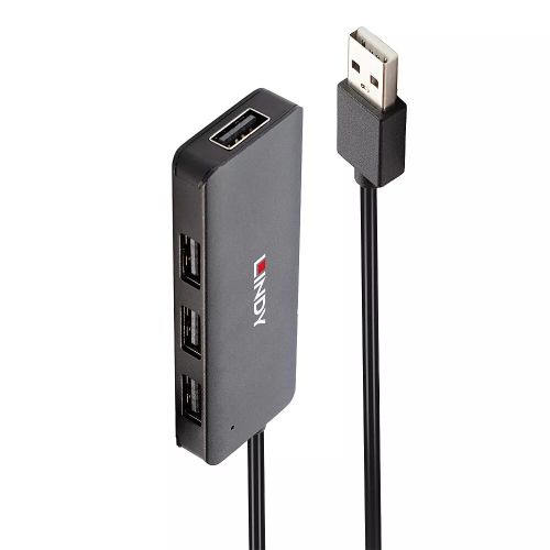 Vente Switchs et Hubs LINDY 4 Port USB 2.0 Hub