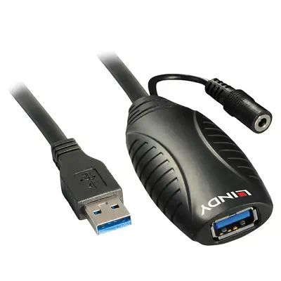 Vente LINDY USB 3.0 Active Extension 15m supports USB Lindy au meilleur prix - visuel 2