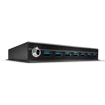 Achat LINDY USB 3.0 Industrial 7 Port Hub Metal au meilleur prix