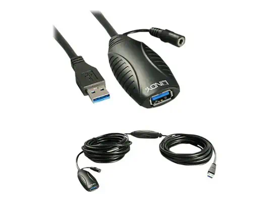 LINDY Rallonge active USB 3.0 10m - Lindy - Câble USB - visuel 1
